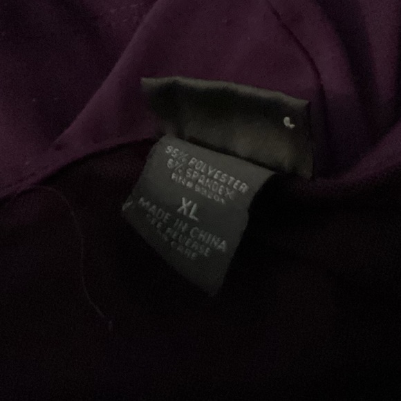 COPY - Popping Purple Peplum Top from Dots - Picture 4 of 4